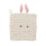 Bunny Crochet Trivet