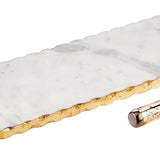 Marble & Gold Serving Board