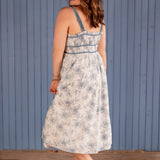 Into The Garden Midi Dress